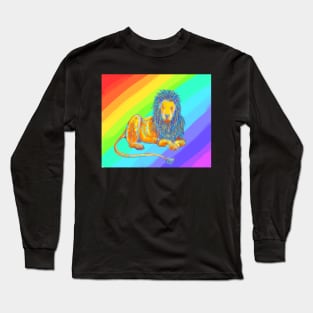 Rainbow Lion Long Sleeve T-Shirt